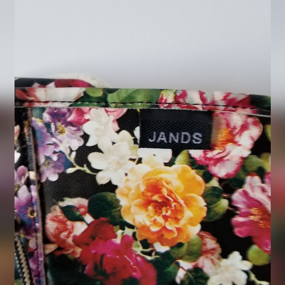 NWOT Jands Floral Mid-calf Duck Boots Women's Sz 10 - Picture 8 of 9